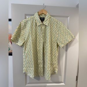 Bonobos Slim Fit Short Sleeve Button Down - XL